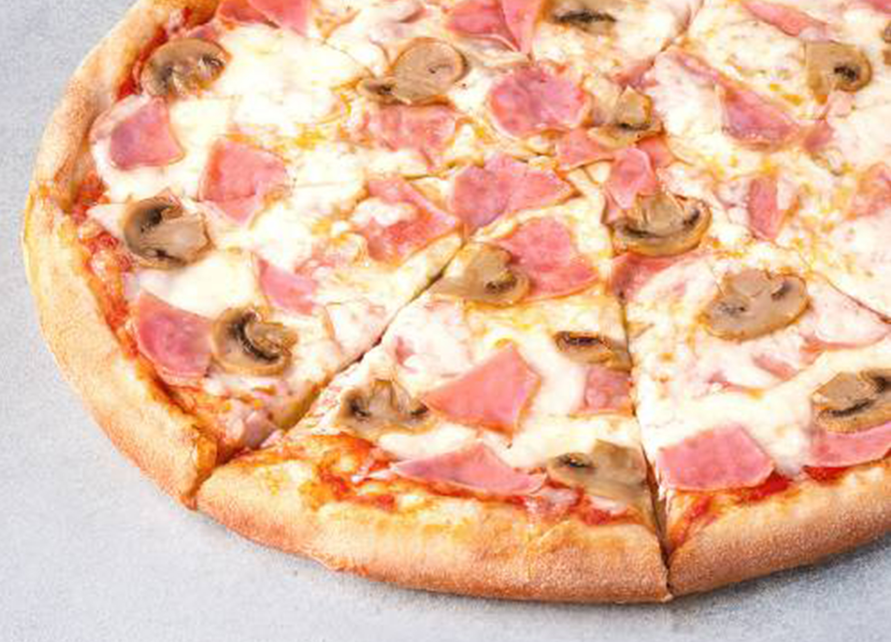 Пицца Прошутто фунги 40 см на тонком