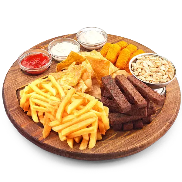 Ассорти из горячих закусок на компанию