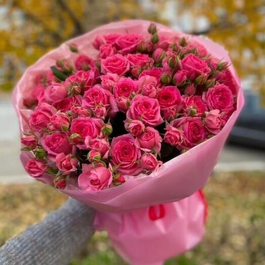 WOW букет пионовидных роз💖