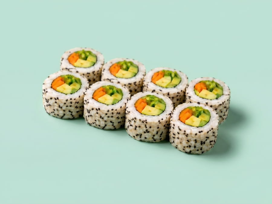 Овощной ролл с морковью