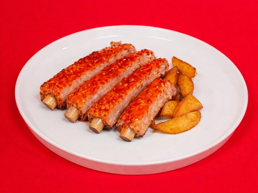 В соусе сладкий чили