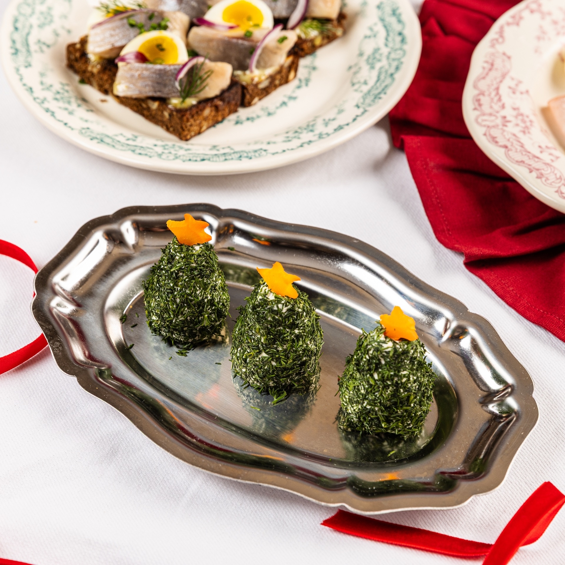 Мини-закуска Елочки