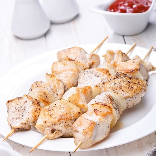 Шашлык из куриного филе