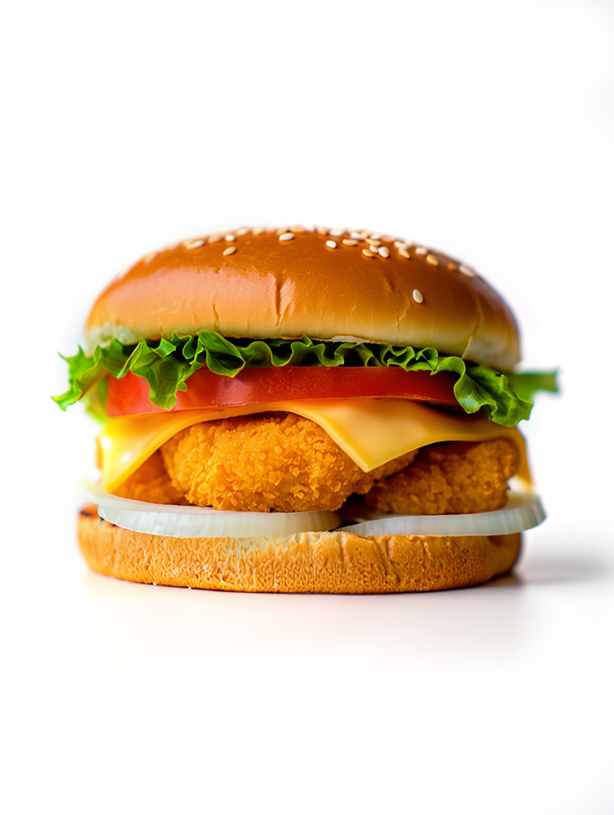 Бургер с креветкой