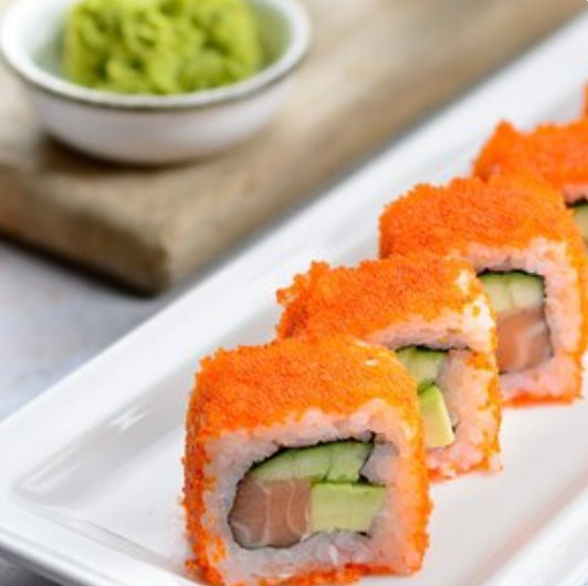 Калифорния с лососем