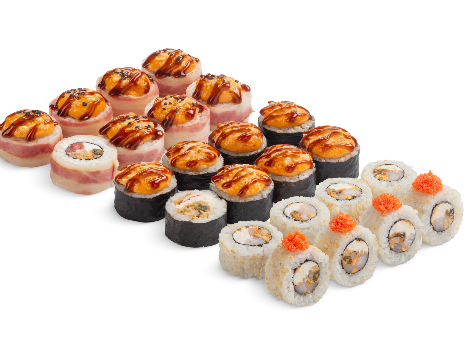 Сет Мидии - тайм с белым соусом