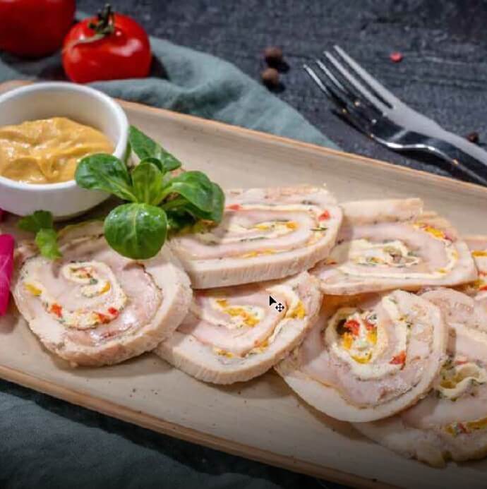 Куриный рулет
