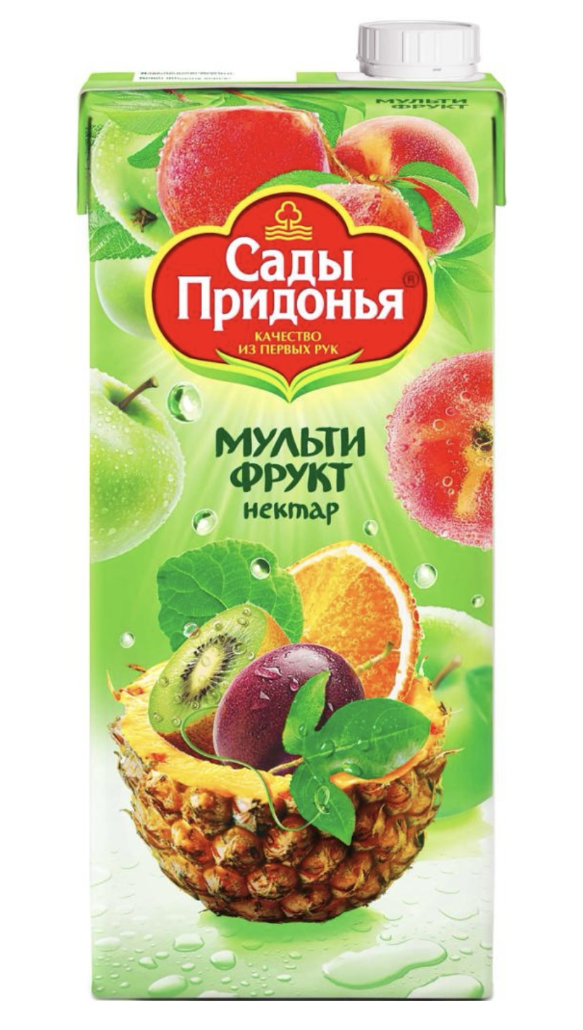 Сады придонья «Мультифрукт» 0.95л.