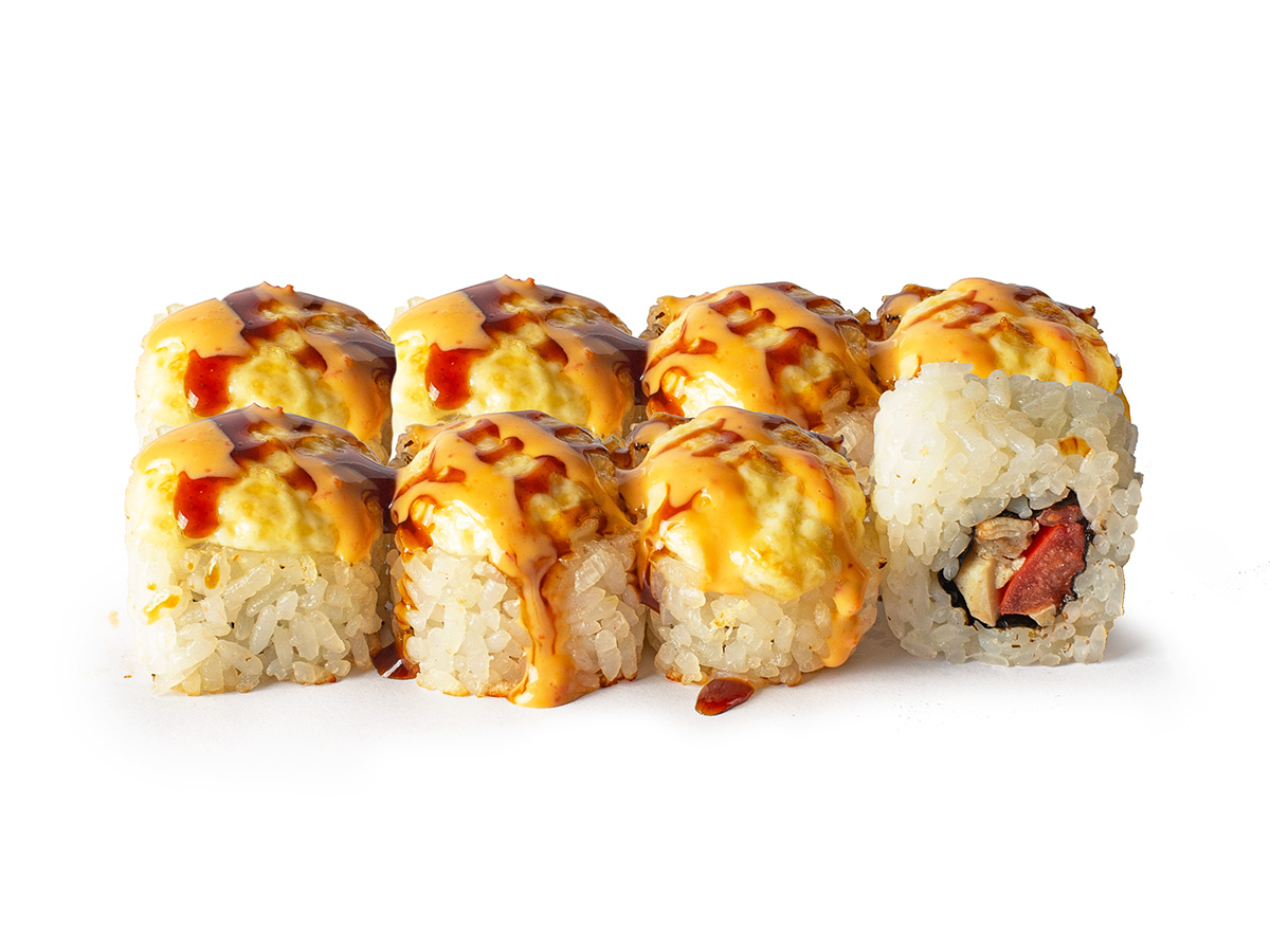 Ролл Унаги сливочный запеченый