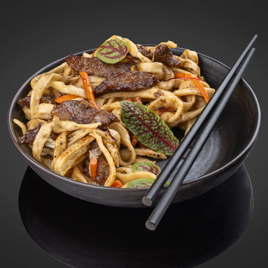 WOK с говядиной