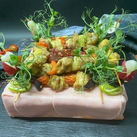 Торт "Шашлычный" курочка