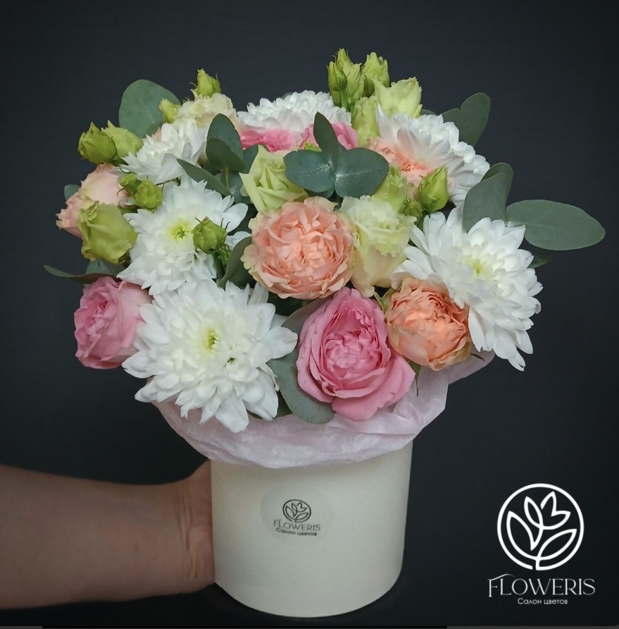 Сборная композиция в нежных оттенках