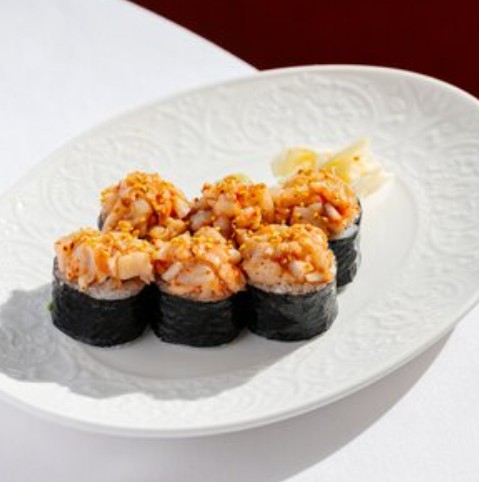 Тартар-ролл с креветкой
