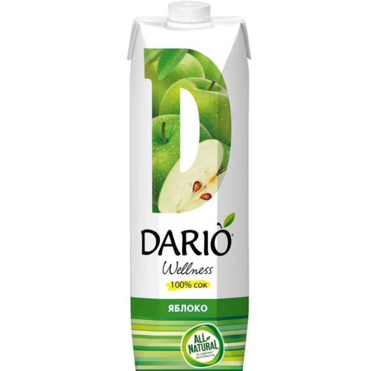 Сок Dario "Яблоко" 1 л