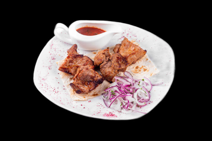 Шашлык из свиной шеи