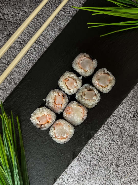 Маки с креветкой