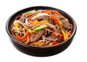 Wok с говядиной