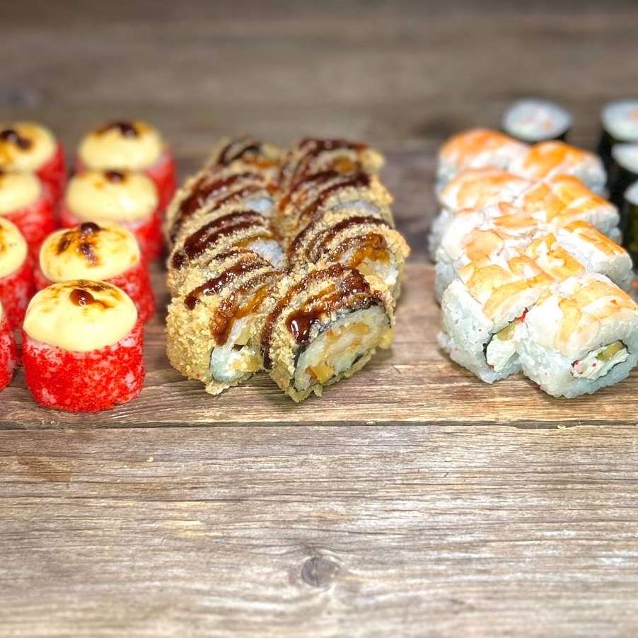Сет все с креветкой