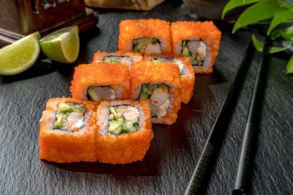 Калифорния с креветкой