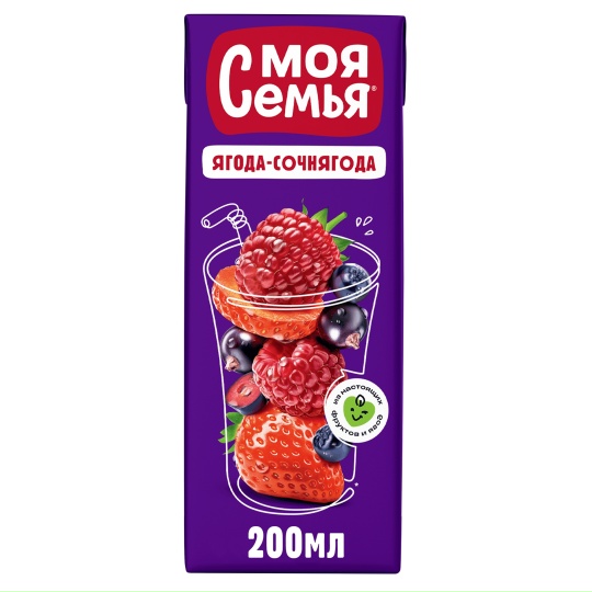 Сок Натуральный в ассортименте 0.2 л