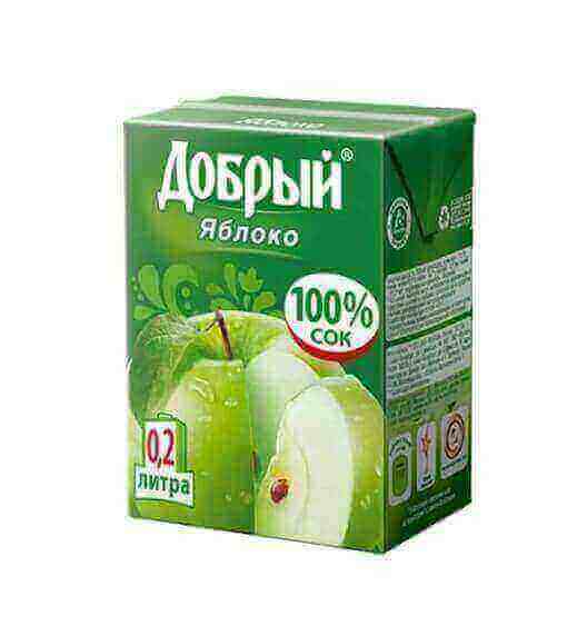 Добрый сок яблоко