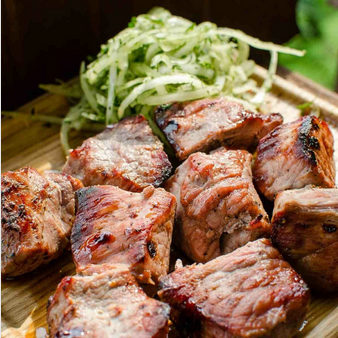 Шашлык из свиной шеи
