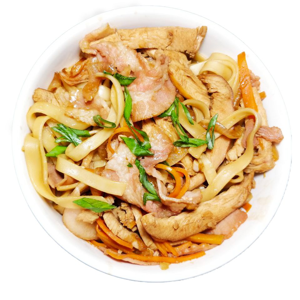 WOK сливочный с курицей