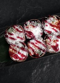 Ролл шоколадный киви апельсин