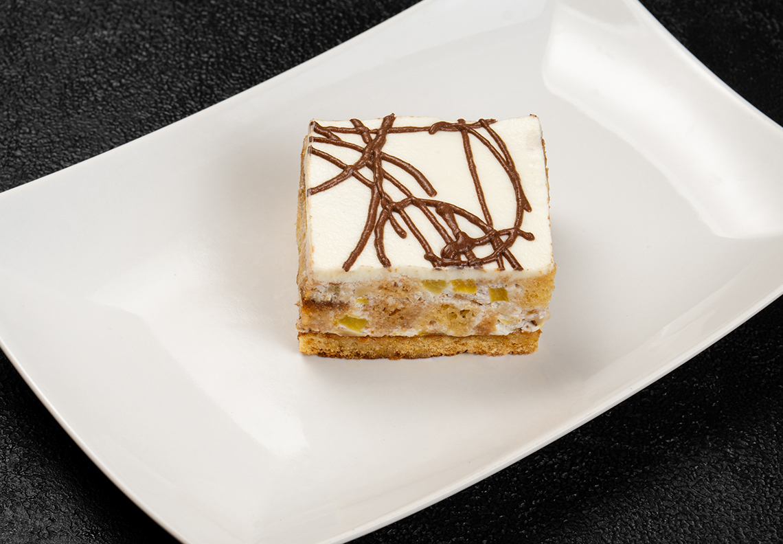 Сметанник с персиком