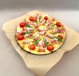 Пицца с пармской ветчиной и рукколой 300 гр