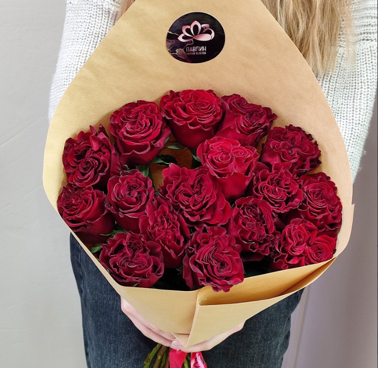 Букет красных роз