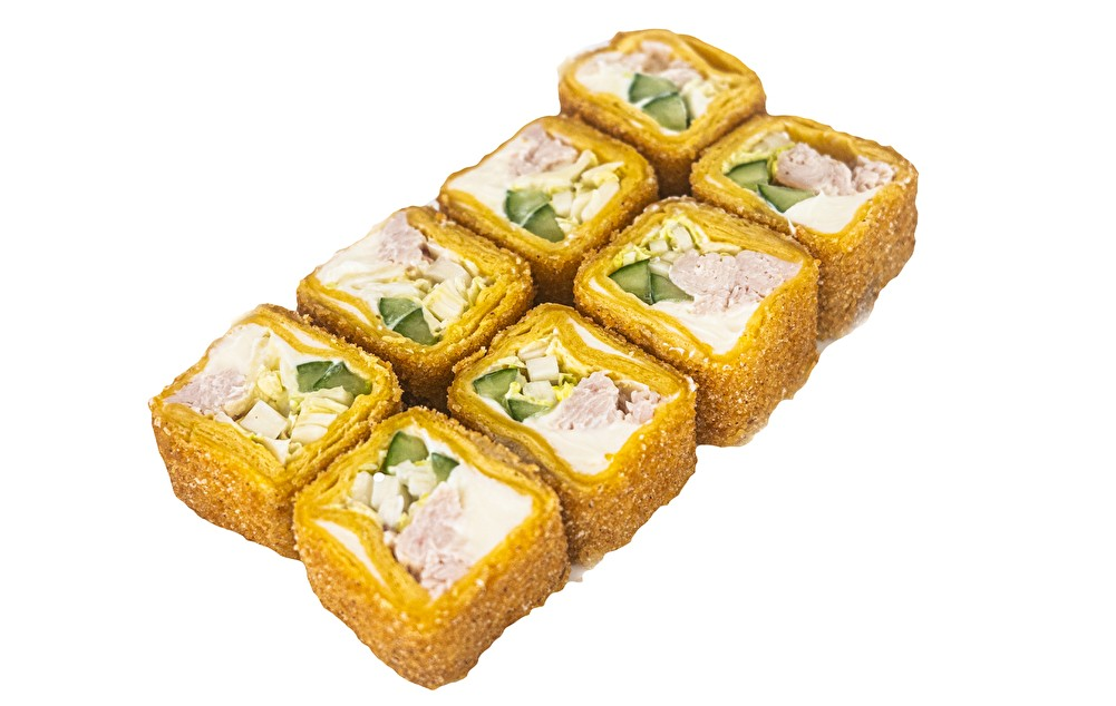 Горячая тортилья с курицей