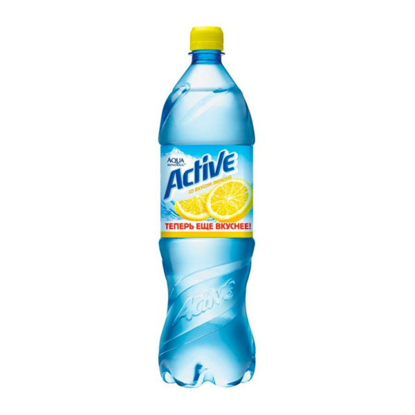 Вода Aqua Minerale Active Лимон 0,6 л.