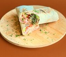 Шаурма с курицей в лаваше средняя