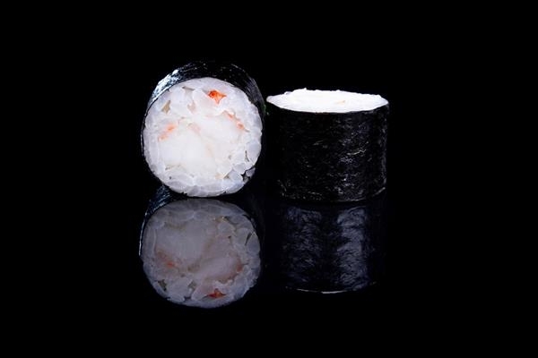 Мини роллы с креветкой