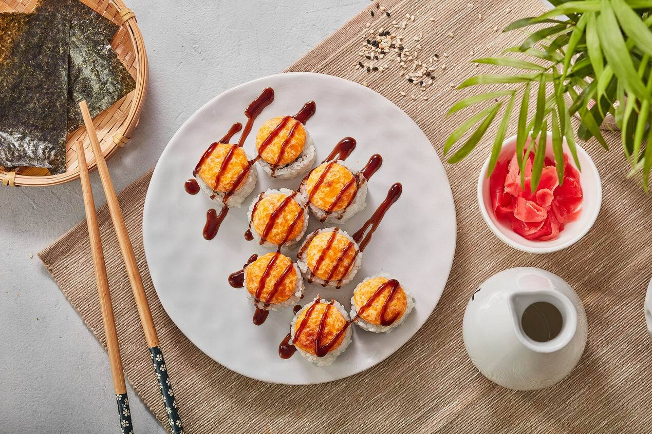 Запечённый с цыпленком