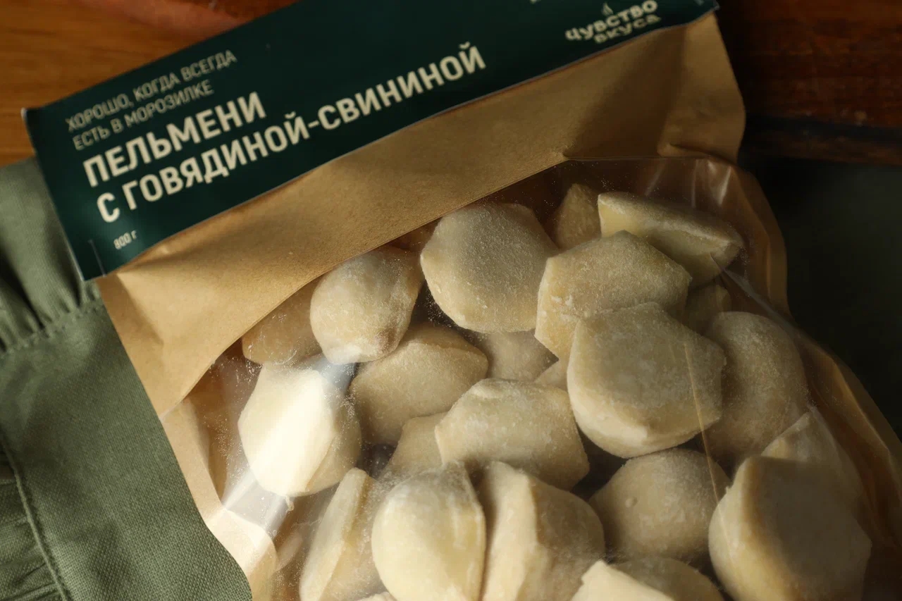 Пельмени с говядиной-свининой 800гр