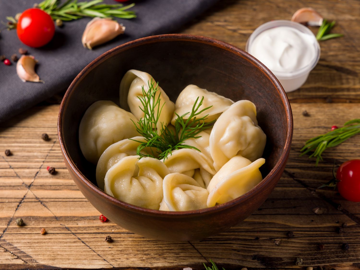 Пельмени ручной лепки с говядиной
