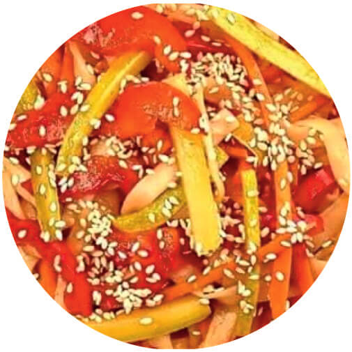 Удон с овощами