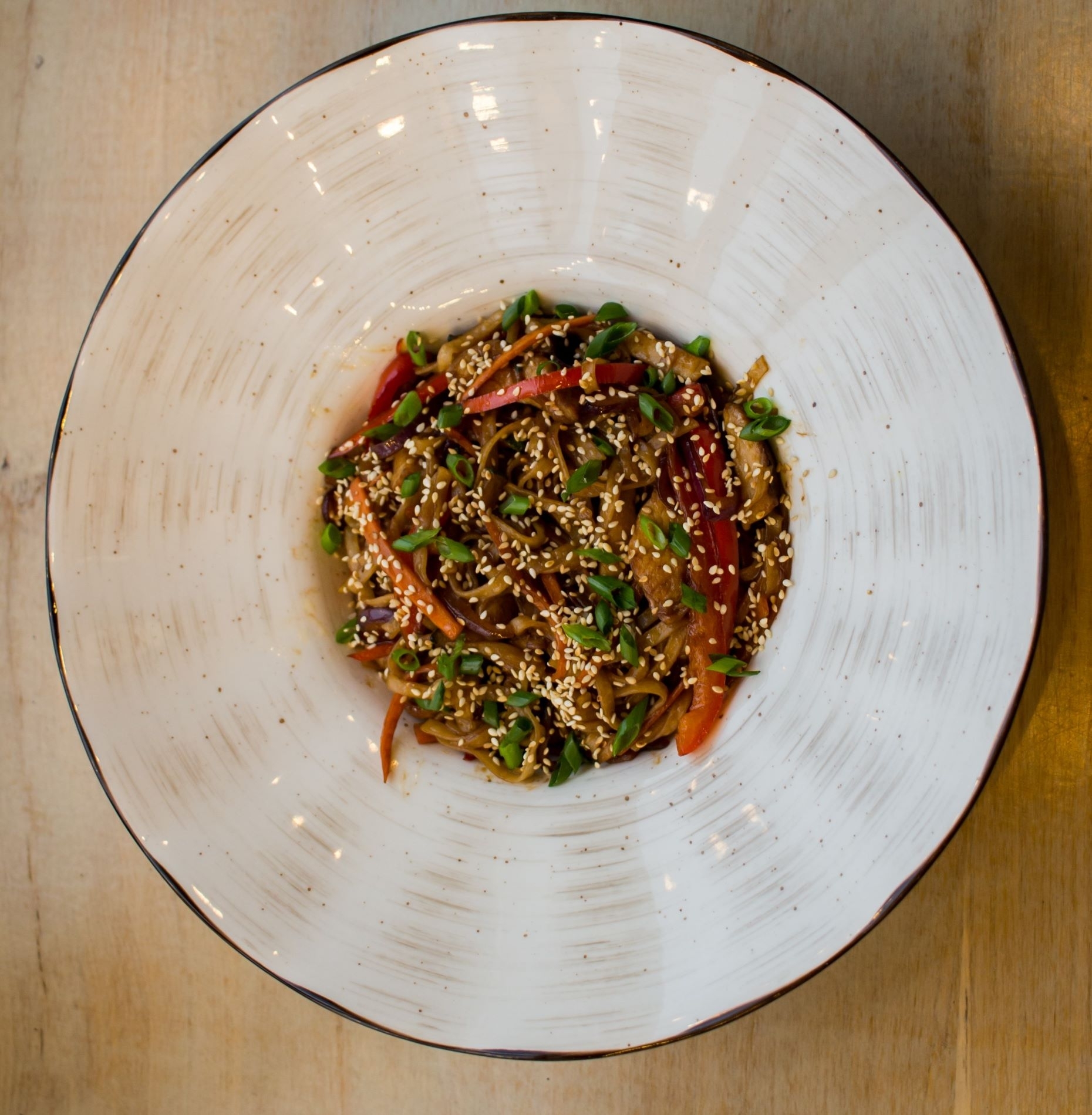 Wok с овощами