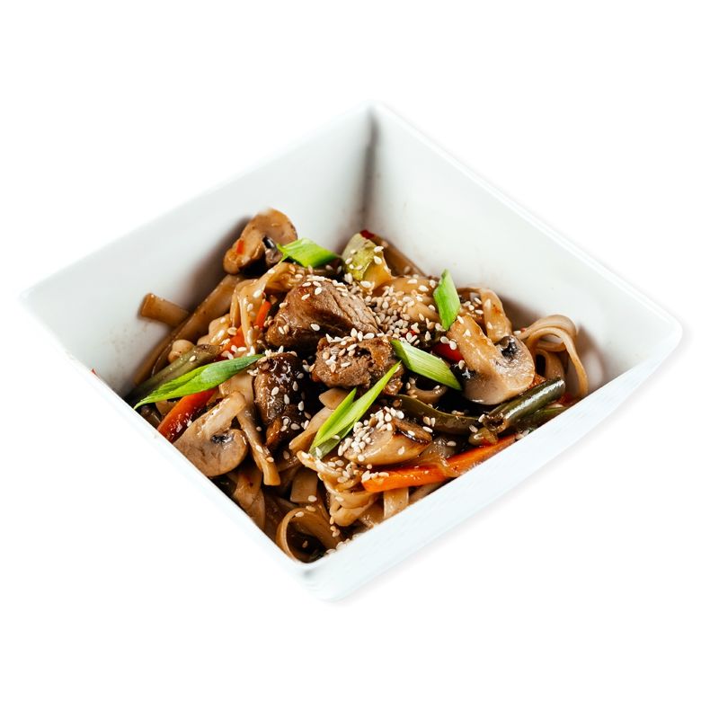 Удон с говядиной