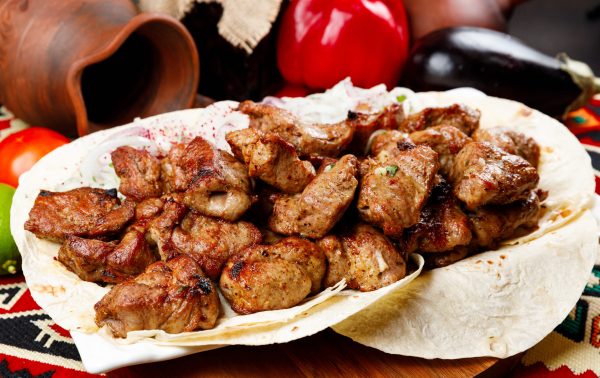 Шашлык из свиной шейки