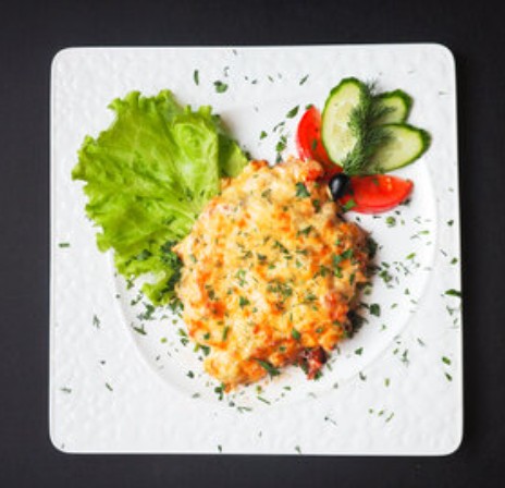 Свиная вырезка по-французски