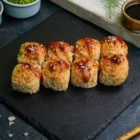 Запеченный с курицей