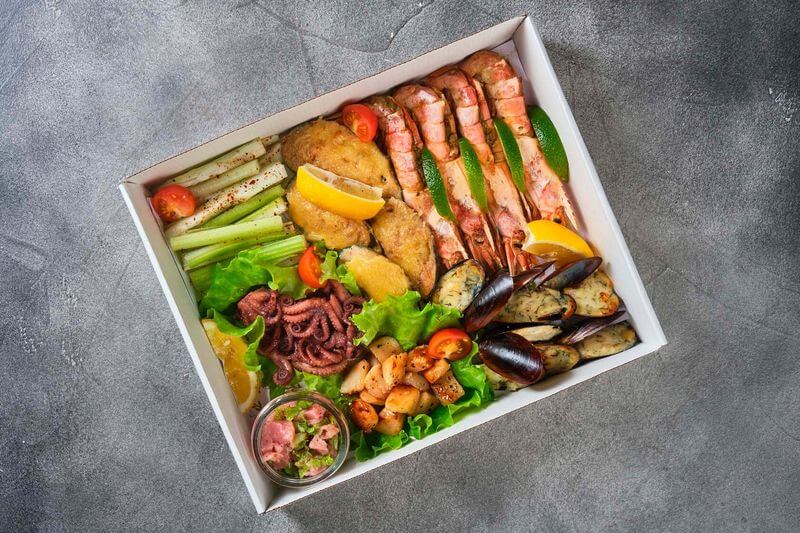 Seafood Коллекция морепродуктов М
