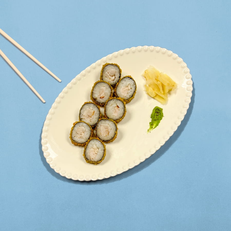 Жареные маки с курицей