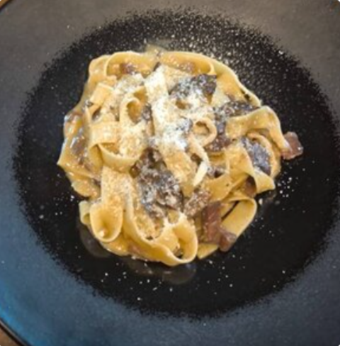 Фетучини с щечками