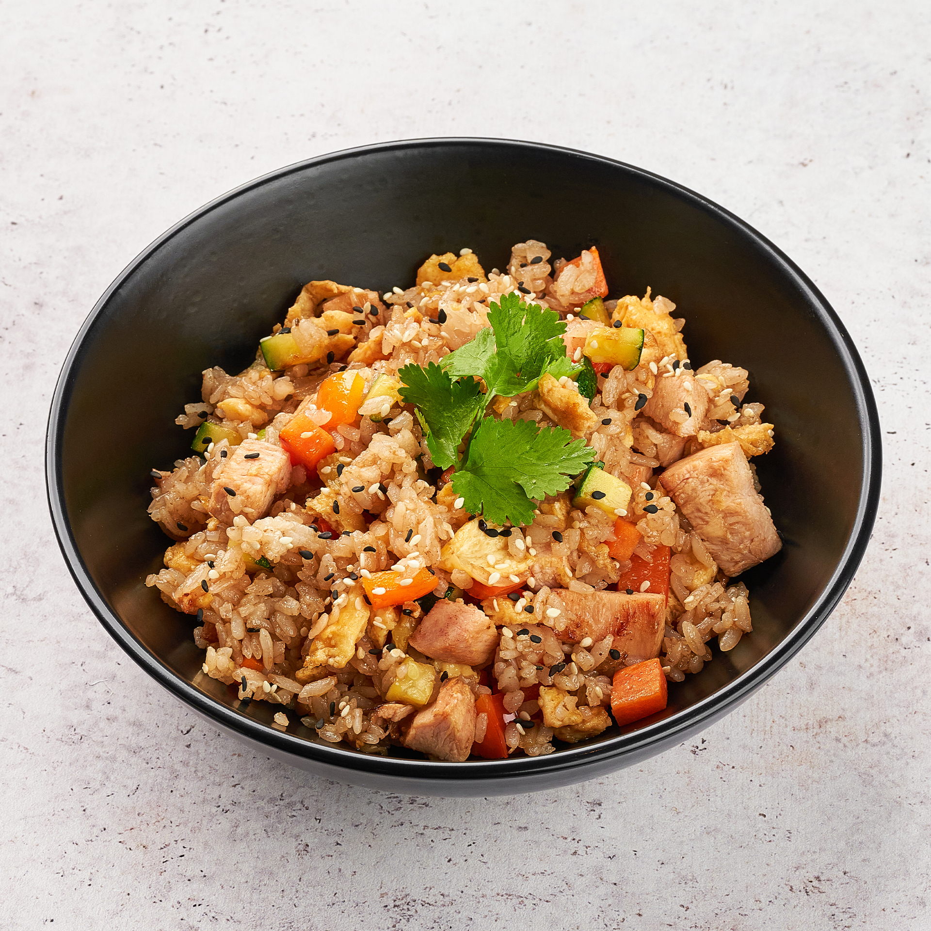 Японский плов с курицей