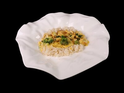 Рис с курицей