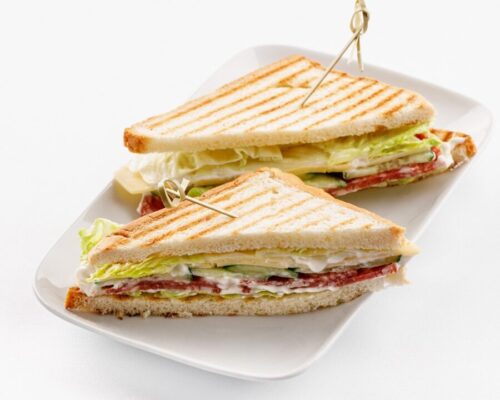 Клаб Сэндвич с Салями и сыром